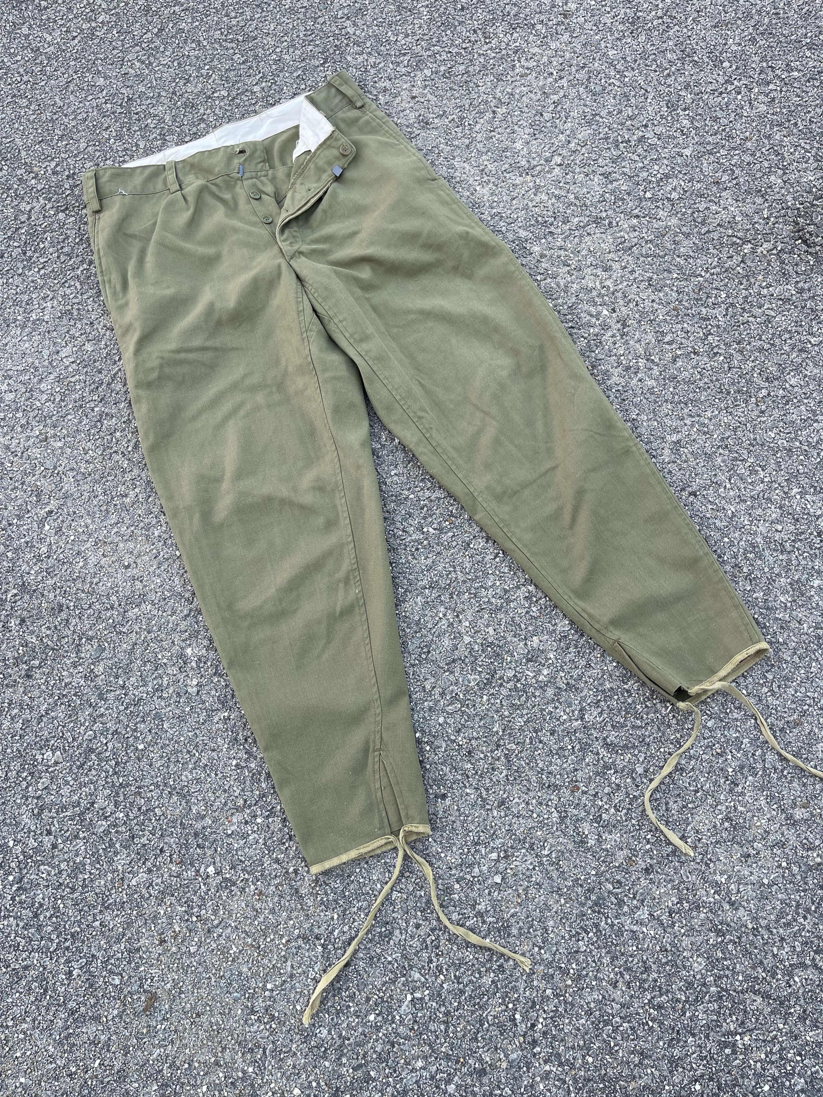 Vintage Vtg 50s - 60s Era OG Usa Army Trouser Size US 32 / EU 48 - 2 Thumbnail