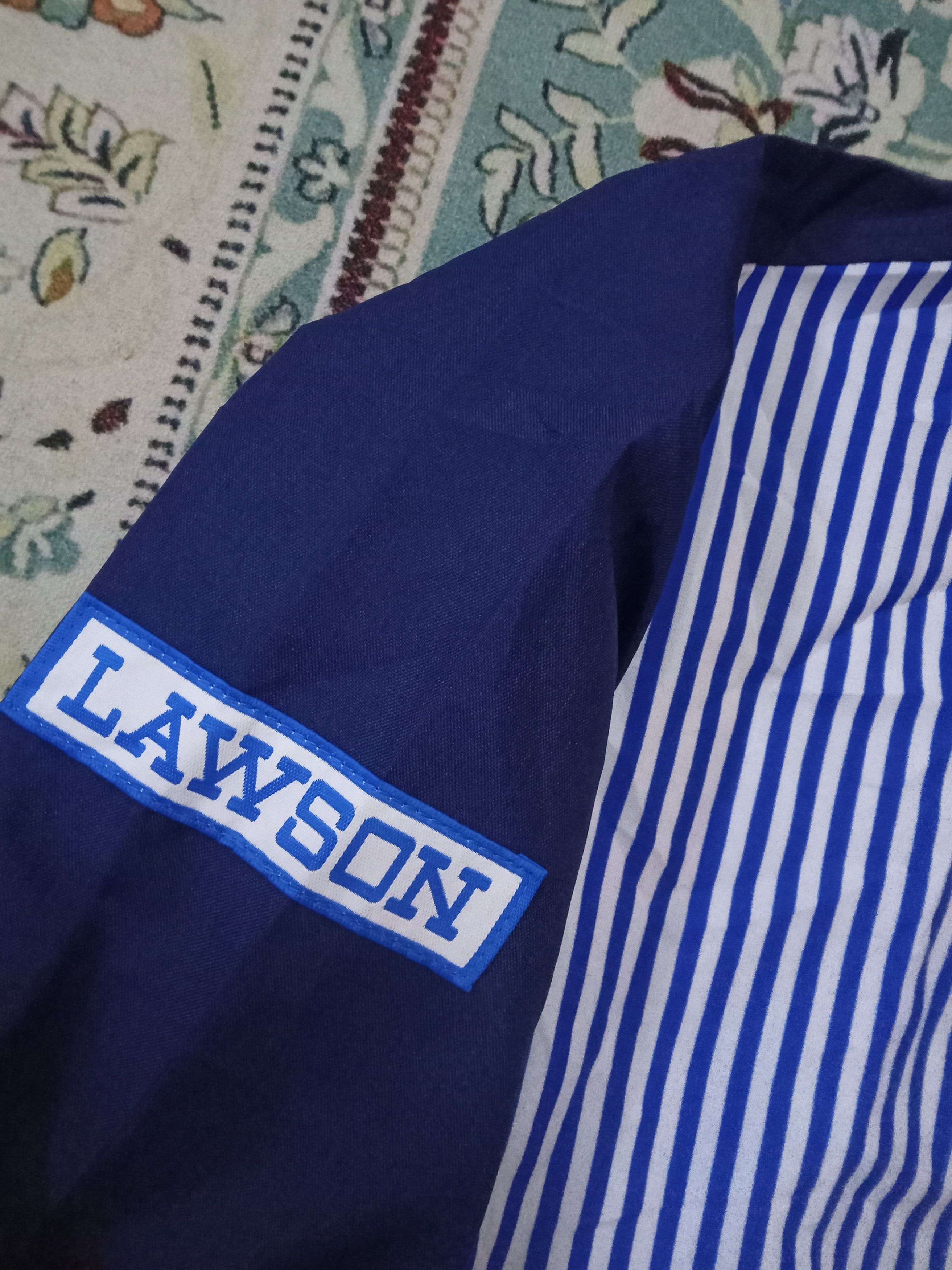 Japanese Brand Lawson Long Sleeves Work Shirt Size US L / EU 52-54 / 3 - 6 Thumbnail