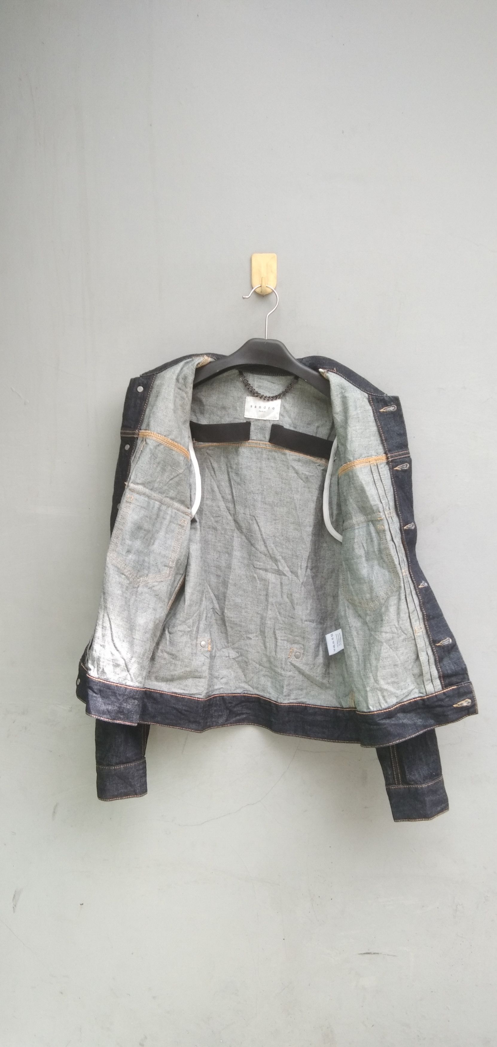 Sandro Sandro A2 blu denim jacket Size S / US 4 / IT 40 - 5 Thumbnail