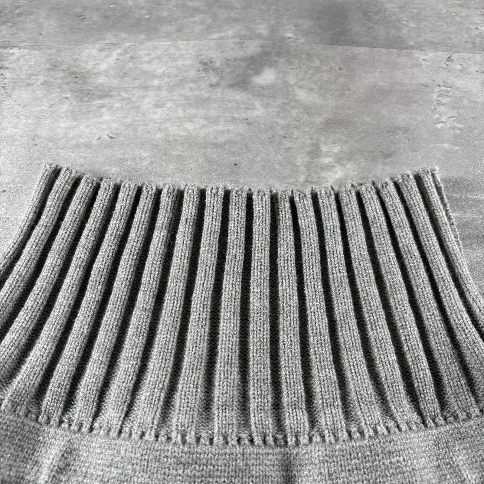 Other Edikted Grey Ribbed Knit Cowl Size XS / US 0-2 / IT 36-38 - 4 Thumbnail
