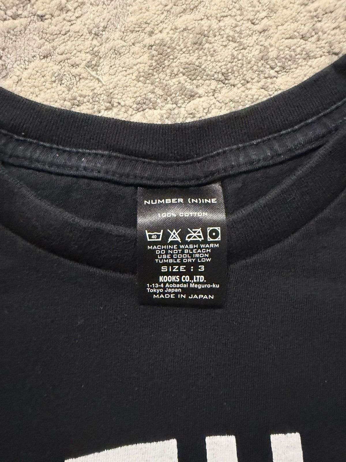 Number (N)ine Gotham City Pocket Tee Size US M / EU 48-50 / 2 - 4 Thumbnail