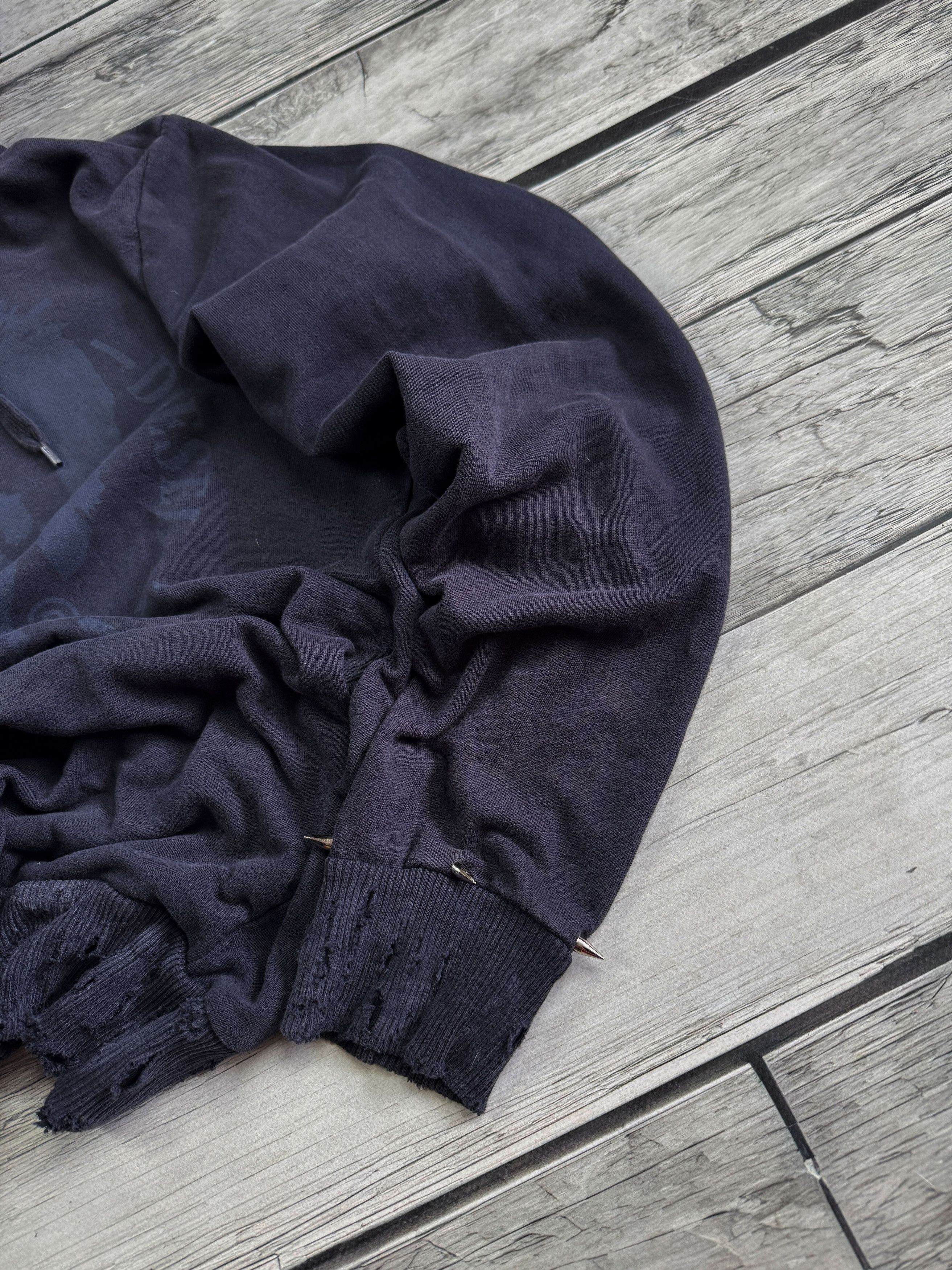 Diesel Vintage Punk Fit Archival Avant Garde Diesel Spikes Hoodie Size US M / EU 48-50 / 2 - 4 Thumbnail
