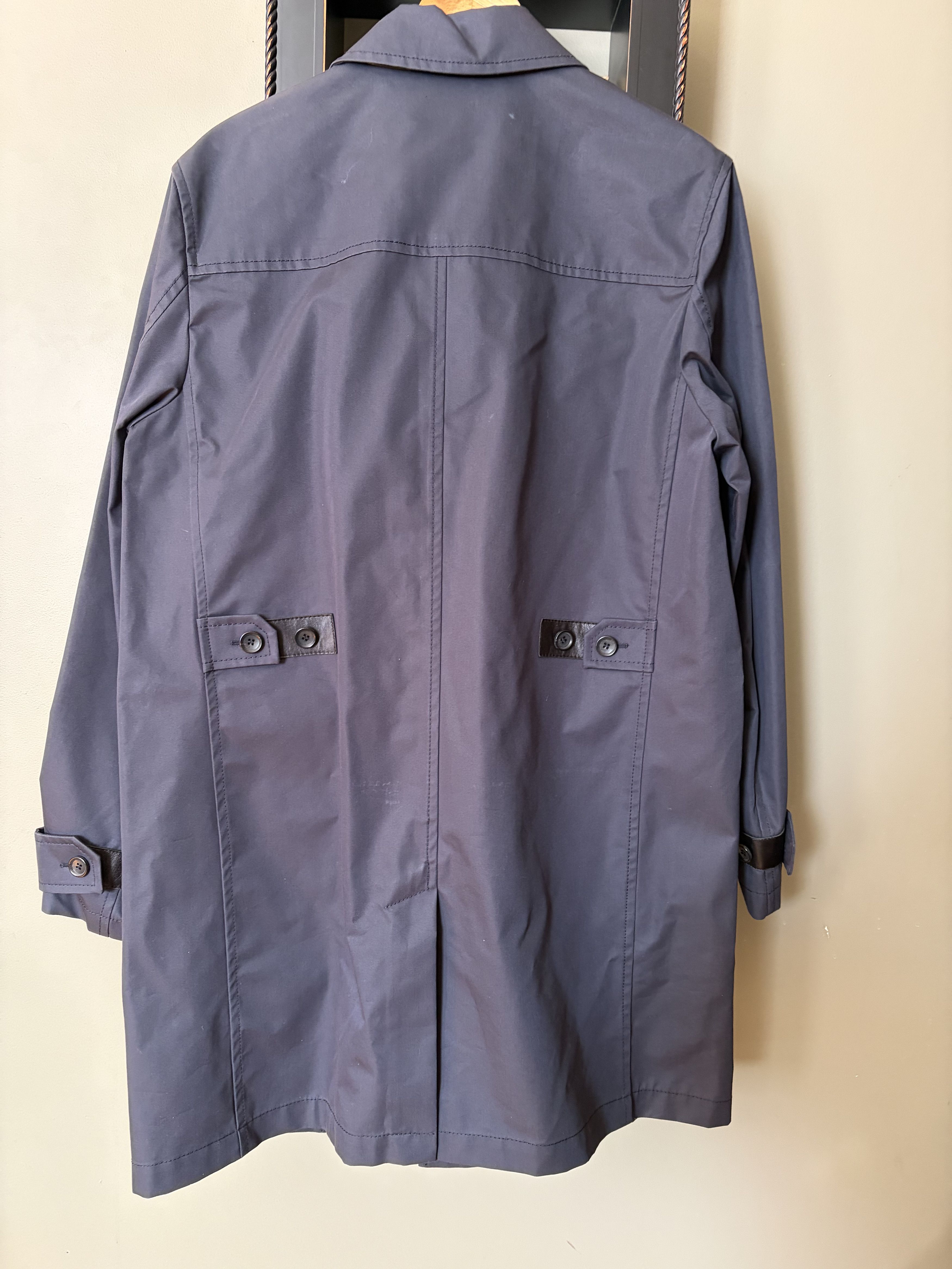 Bally Bally midnight blue Trench Coat size 52 NWT Size US L / EU 52-54 / 3 - 4 Thumbnail