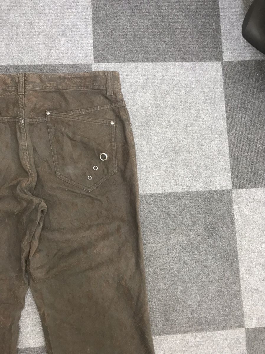 Japanese Brand Flare🔥Very Rare Snake Skin Velvet Style Flare Pant Size US 32 / EU 48 - 8 Thumbnail