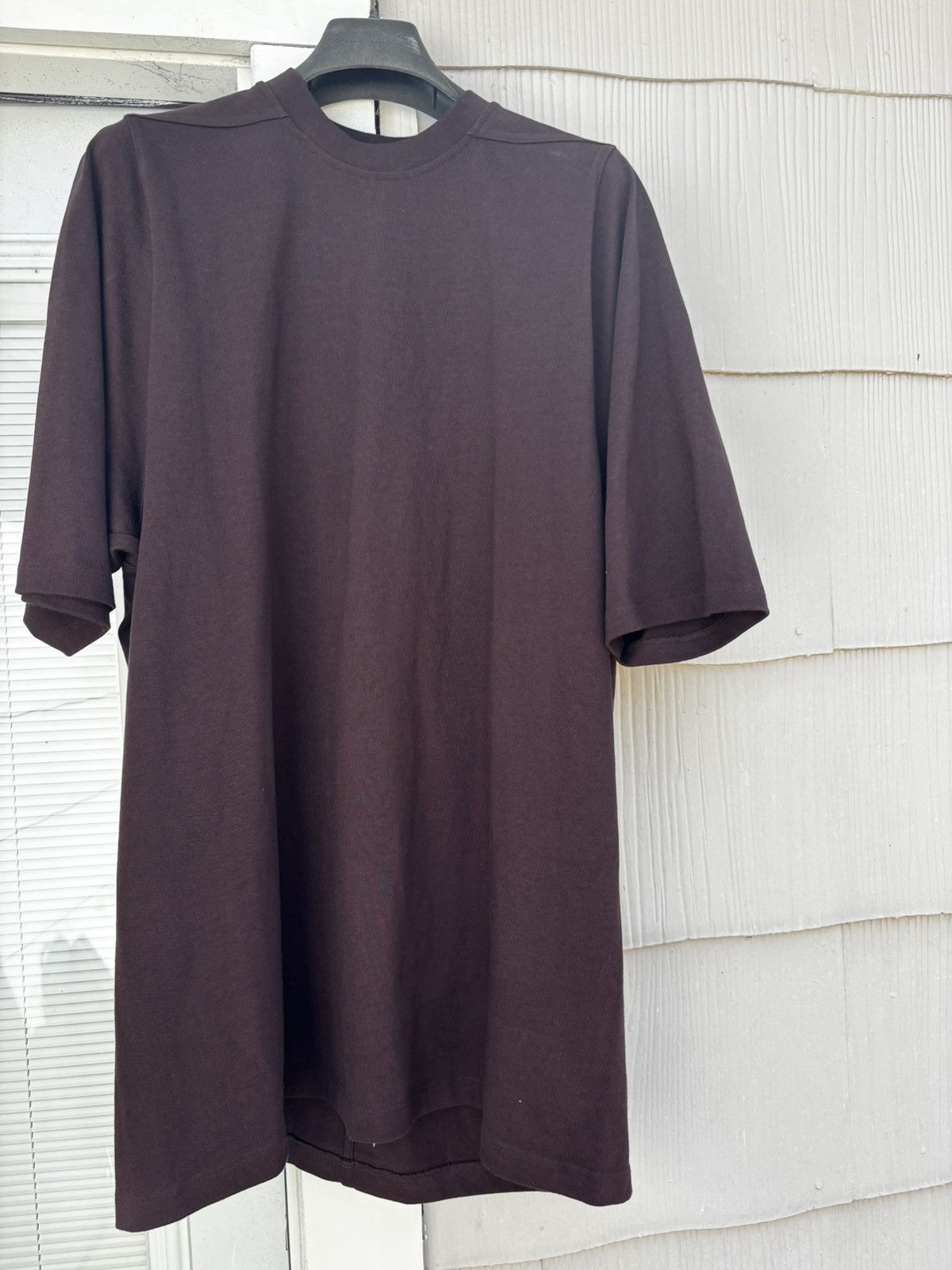 Rick Owens Mahogany S/S26 Hollywood Tommy Shirt