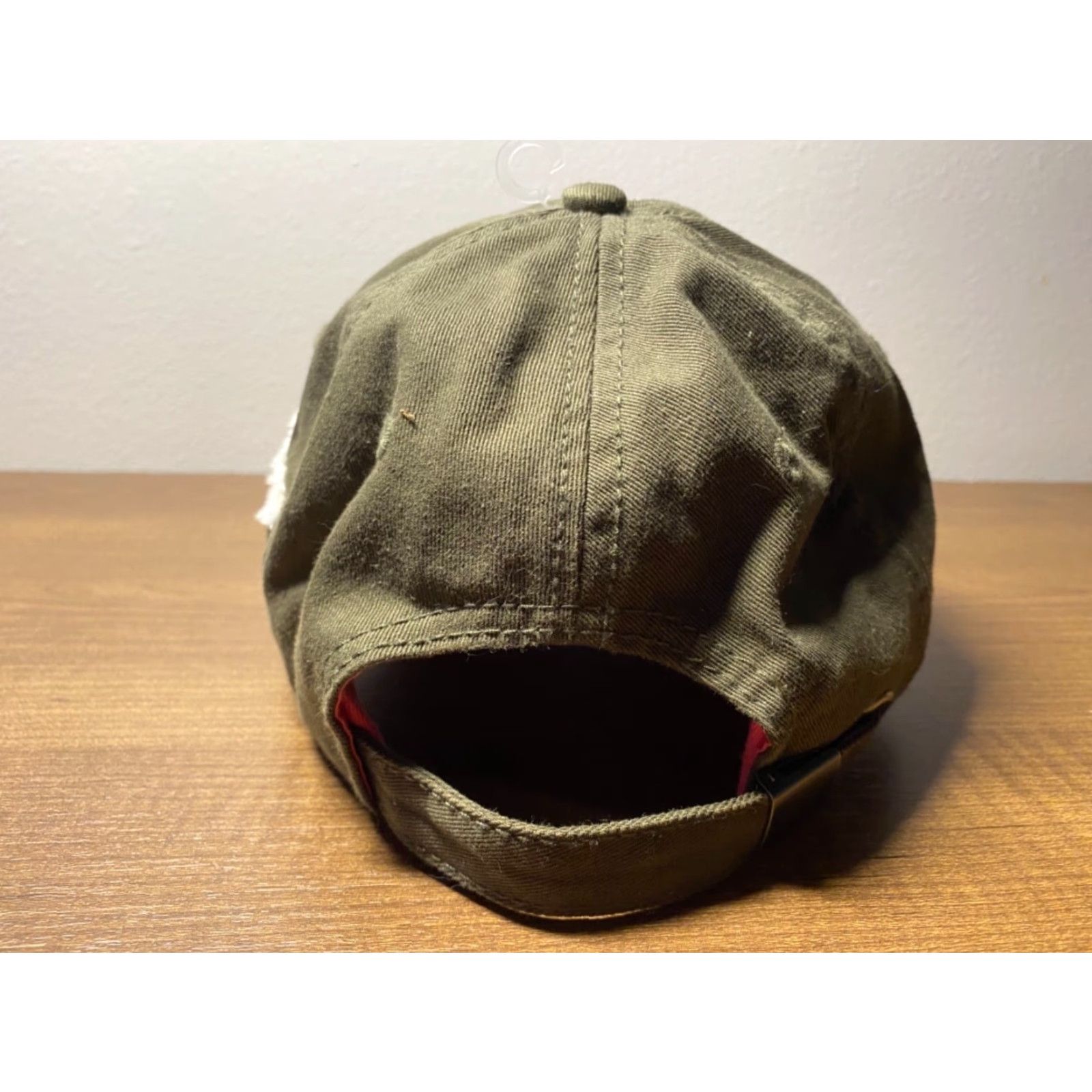 John Deere John Deere White/Gray Embroidered Swirls Womens Adjustable Cap Hat NWOT Size ONE SIZE - 4 Thumbnail