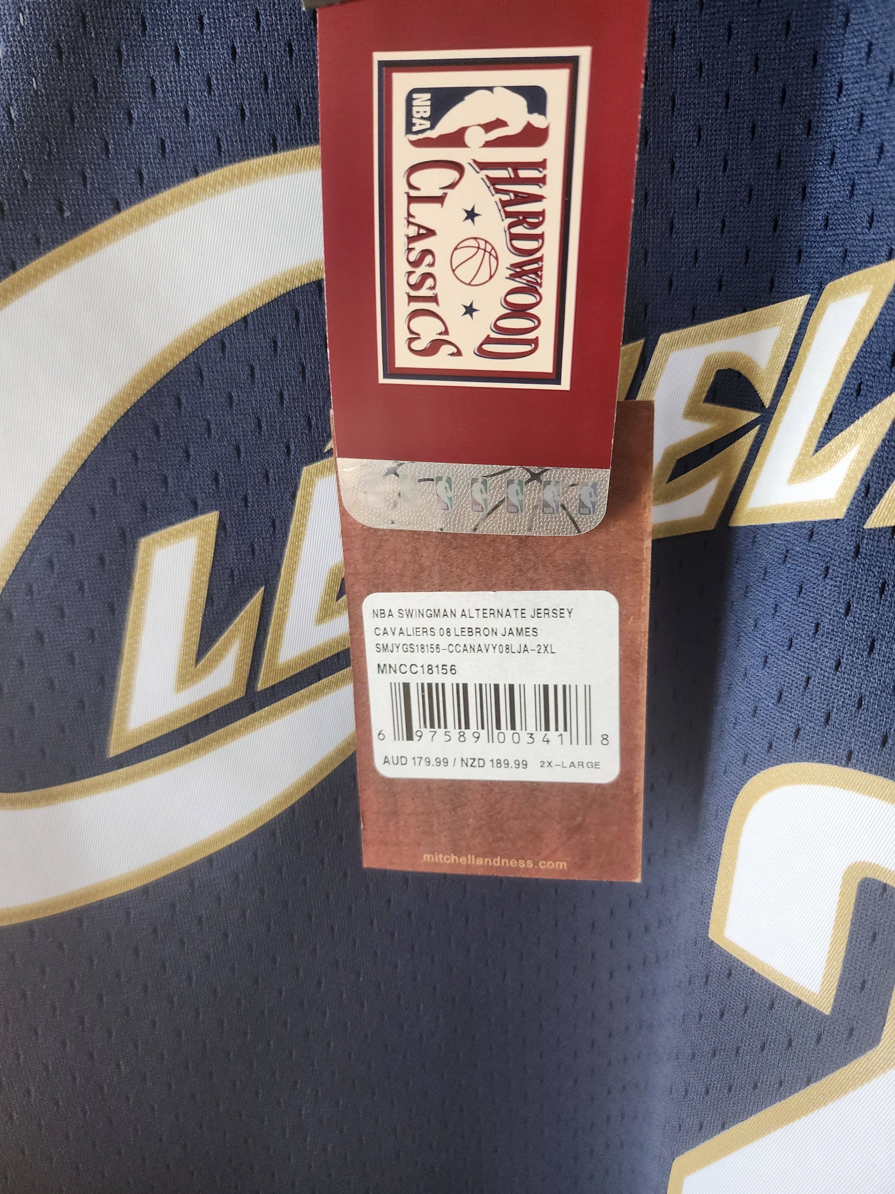 Mitchell & Ness LeBron James Cavaliers '08-'09 Mitchell & Ness NBA Jersey Size US XXL / EU 58 / 5 - 4 Thumbnail