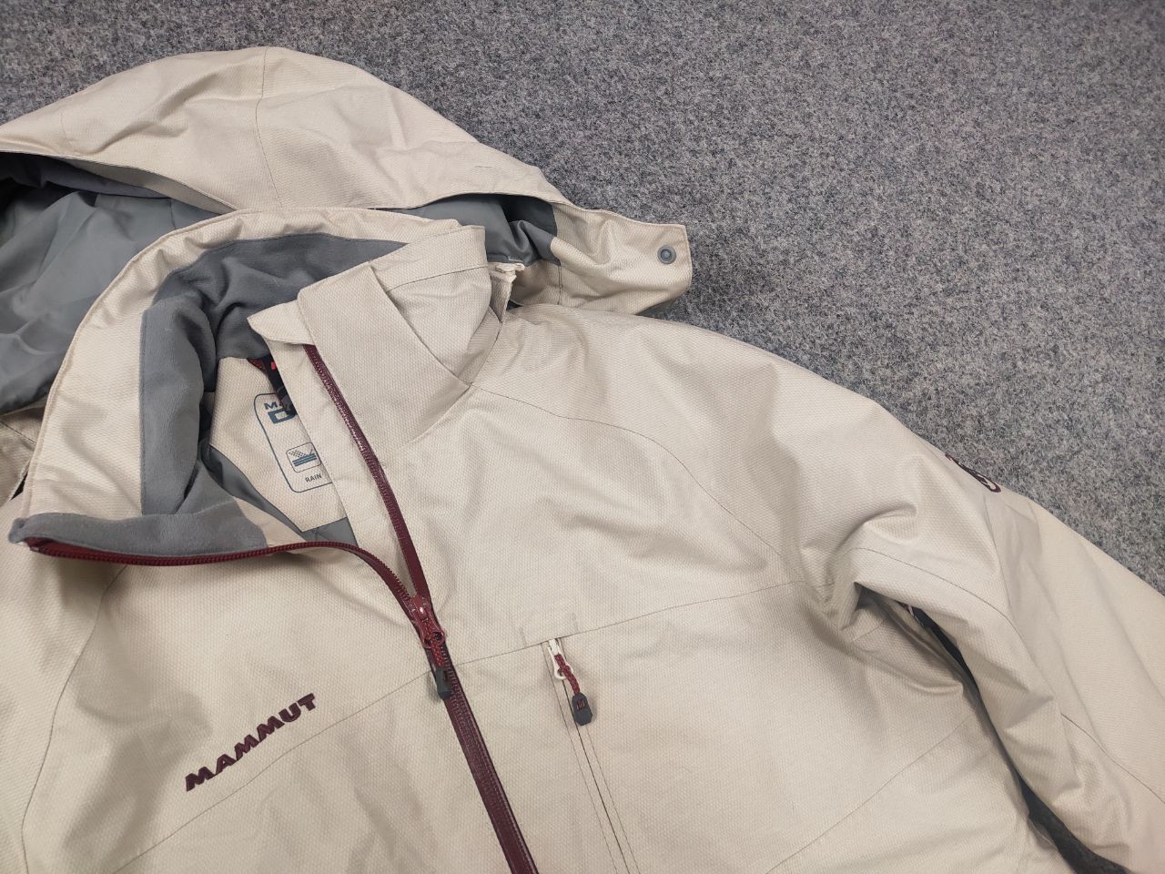 Mammut Mammut Dry Tech ajungilak oti element ski warm Hooded Jacket Size M / US 6-8 / IT 42-44 - 6 Thumbnail