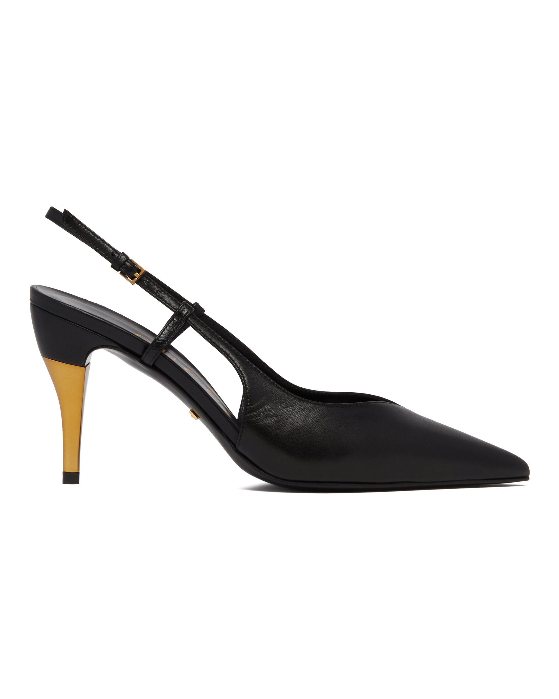 Gucci Priscilla Slingback Heeled Pumps SIZE 35.5