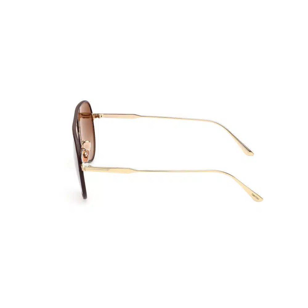 Tom Ford o1sndg1125 FT1016 Size: OS / Jessie-02 Sunglasses Brown/Gold Size ONE SIZE - 2 Thumbnail