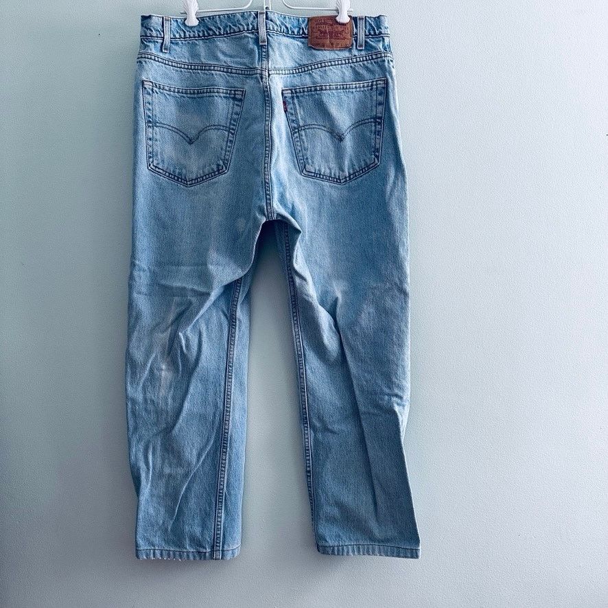 Levi's Levi's 505 light wash straight leg jeans Size US 38 / EU 54 - 3 Thumbnail
