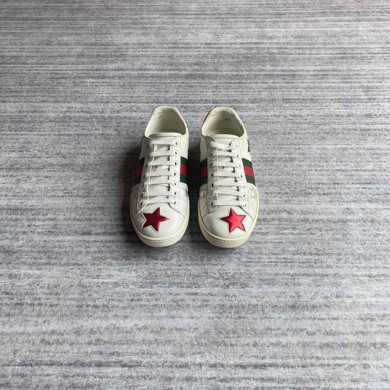 Gucci Gucci Ace Star Pattern Fashion Sneakers for Women -2508 Size US 6 / IT 36 - 2 Thumbnail
