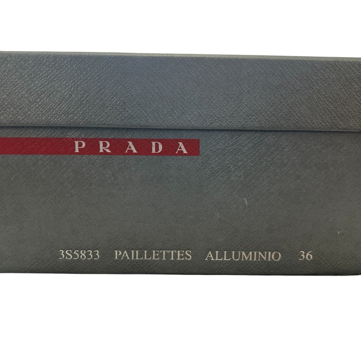 Prada PRADA SPORT “PAILLETTES ALLUMINIO” Silver Sequin Slip-On Size US 6 / IT 36 - 9 Thumbnail