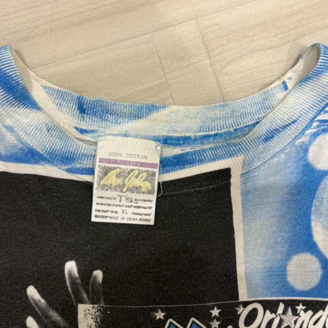 NBA Vintage 90s Shaquille O’Neil All Over Print Shirt Size US XL / EU 56 / 4 - 3 Thumbnail