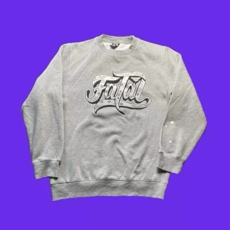 Other Fatal Clothing Pullover Crew Neck Gray Sweater Size US M / EU 48-50 / 2 - 1 Thumbnail