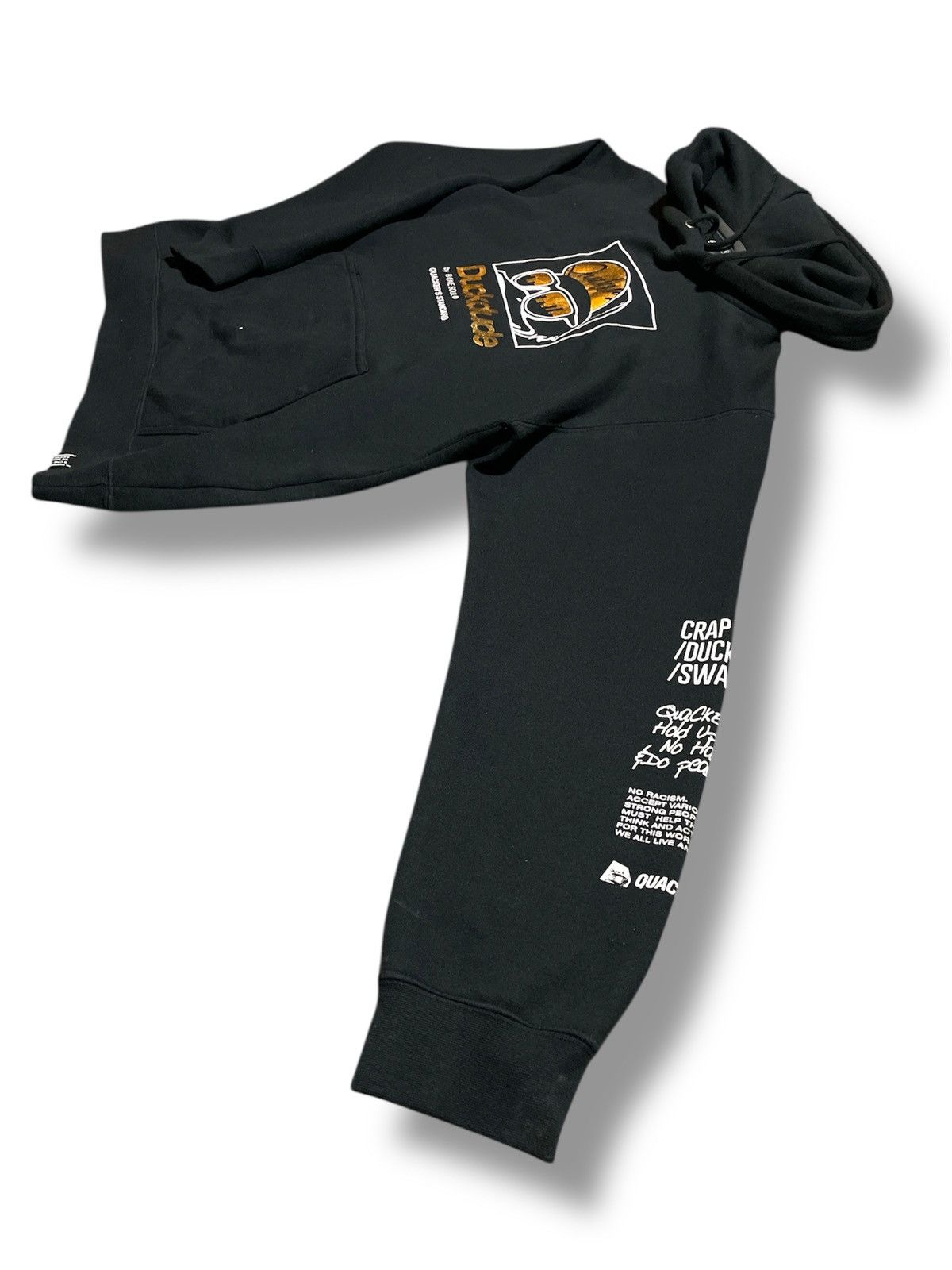 Japanese Brand Duck Dude / Be One Soul Streetwear Hoodies Size US M / EU 48-50 / 2 - 10 Thumbnail