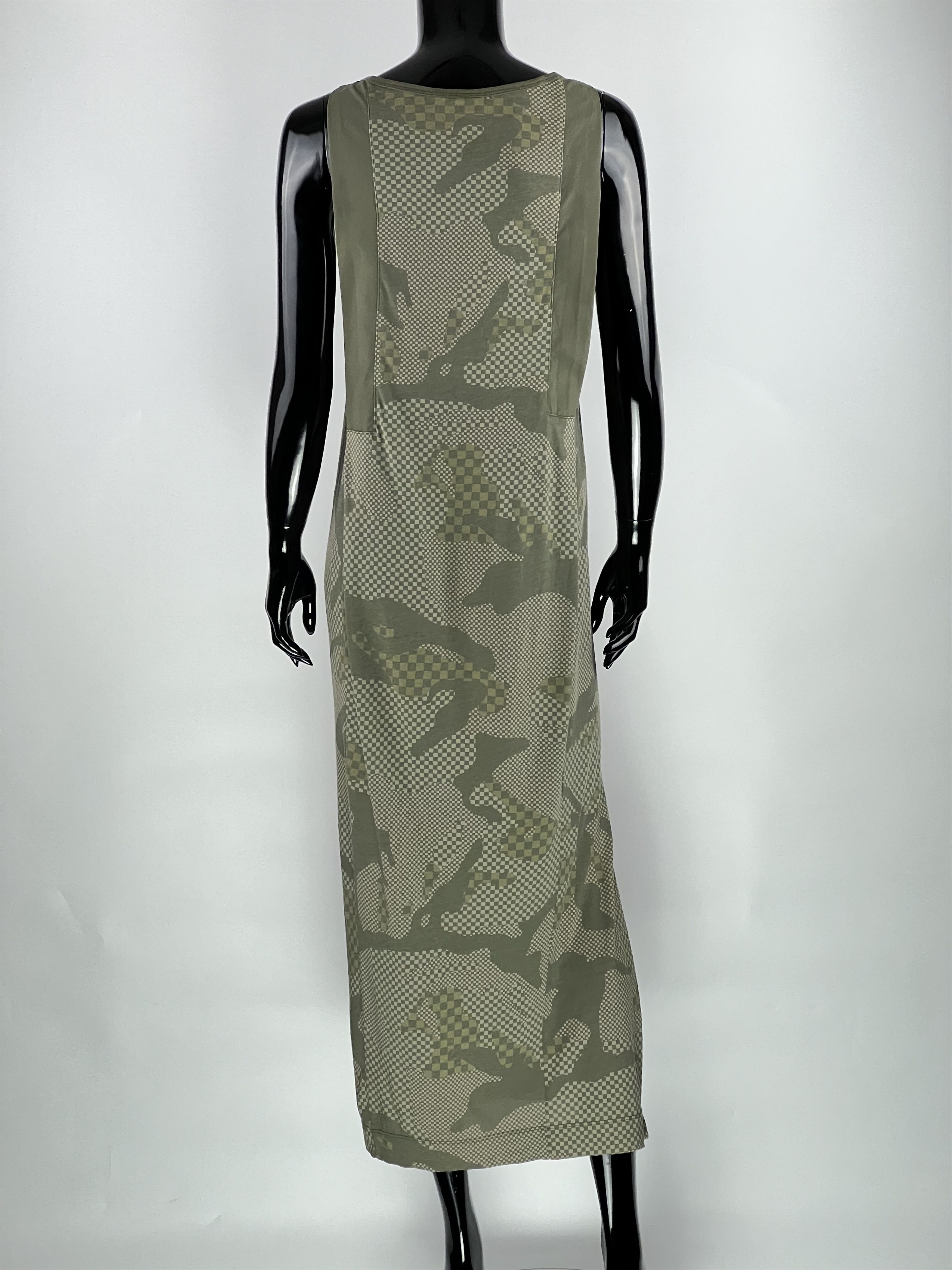 G-Star G-Star Raw Tank Top Sleeveless Maxi Dress Camouflage Print Size XS / US 0-2 / IT 36-38 - 2 Thumbnail