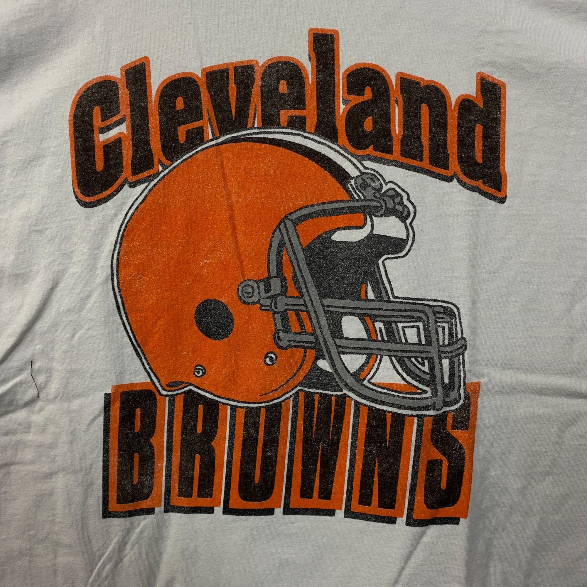 Junk Food Junk Food Clothing NFL Cleveland Browns Throwback Helmet T-S Size US XXL / EU 58 / 5 - 3 Thumbnail