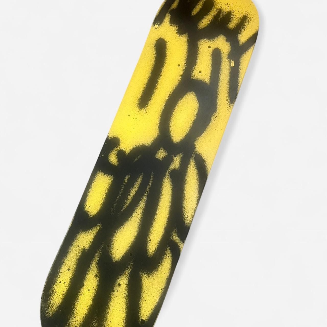 Other Olaoluslawn Slawn 1/1 Hand Sprayed Yellow Skateboard Deck Size ONE SIZE - 3 Thumbnail