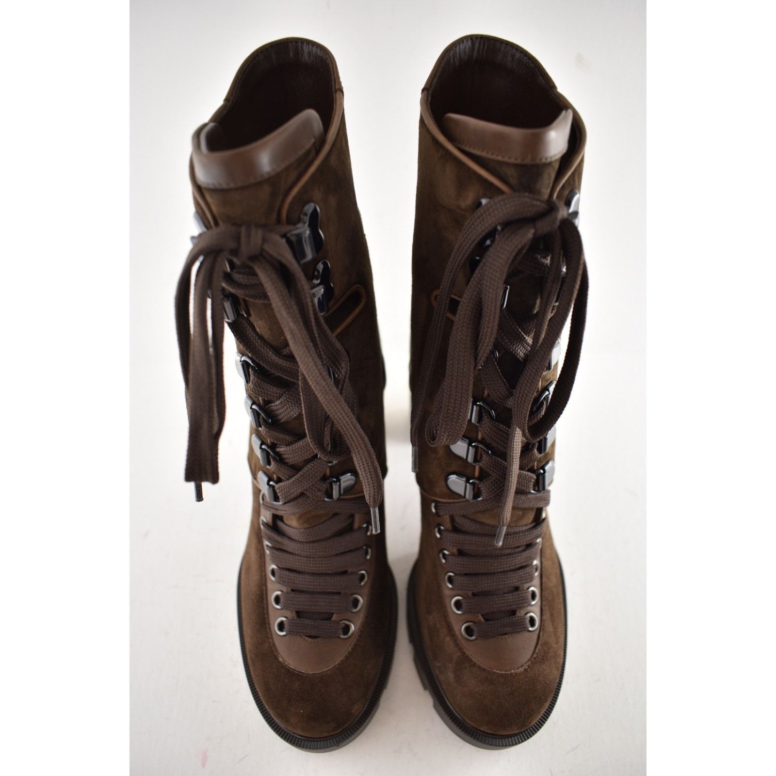 Christian Louboutin Christian Louboutin Macademia 100 Brown Platform Block Size US 9.5 / IT 39.5 - 8 Thumbnail