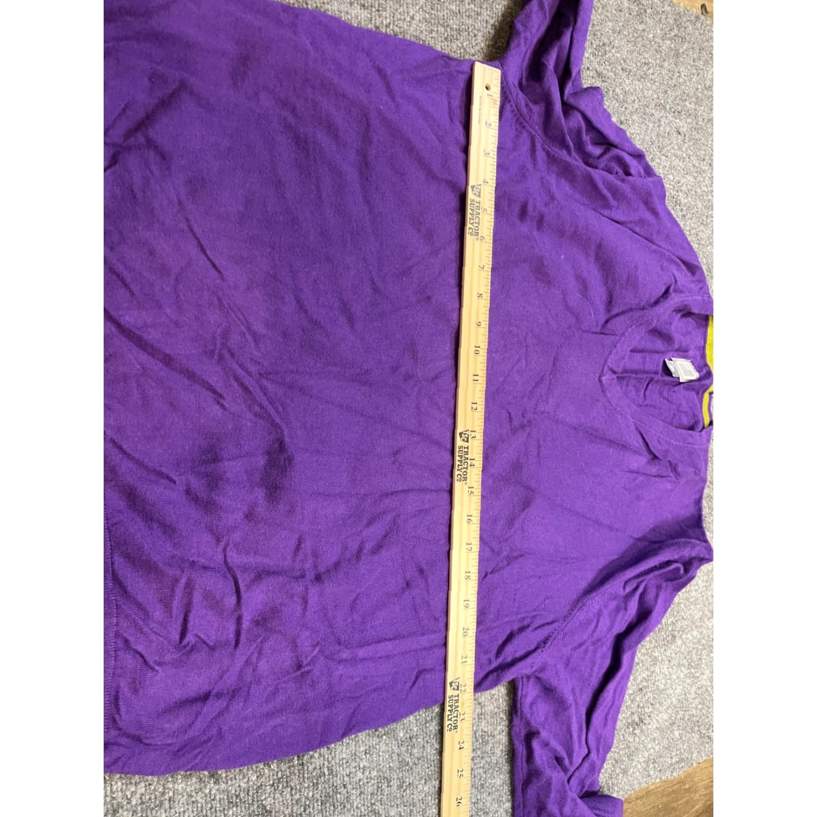 Vintage JCP Sweater Womens XXL Purple Knit Long Sleeve Pullover Knits Womens 2XL Pullover Knit Purple Long Sleeve Sweater Size XXL / US 16-18 / IT 52-54 - 3 Thumbnail