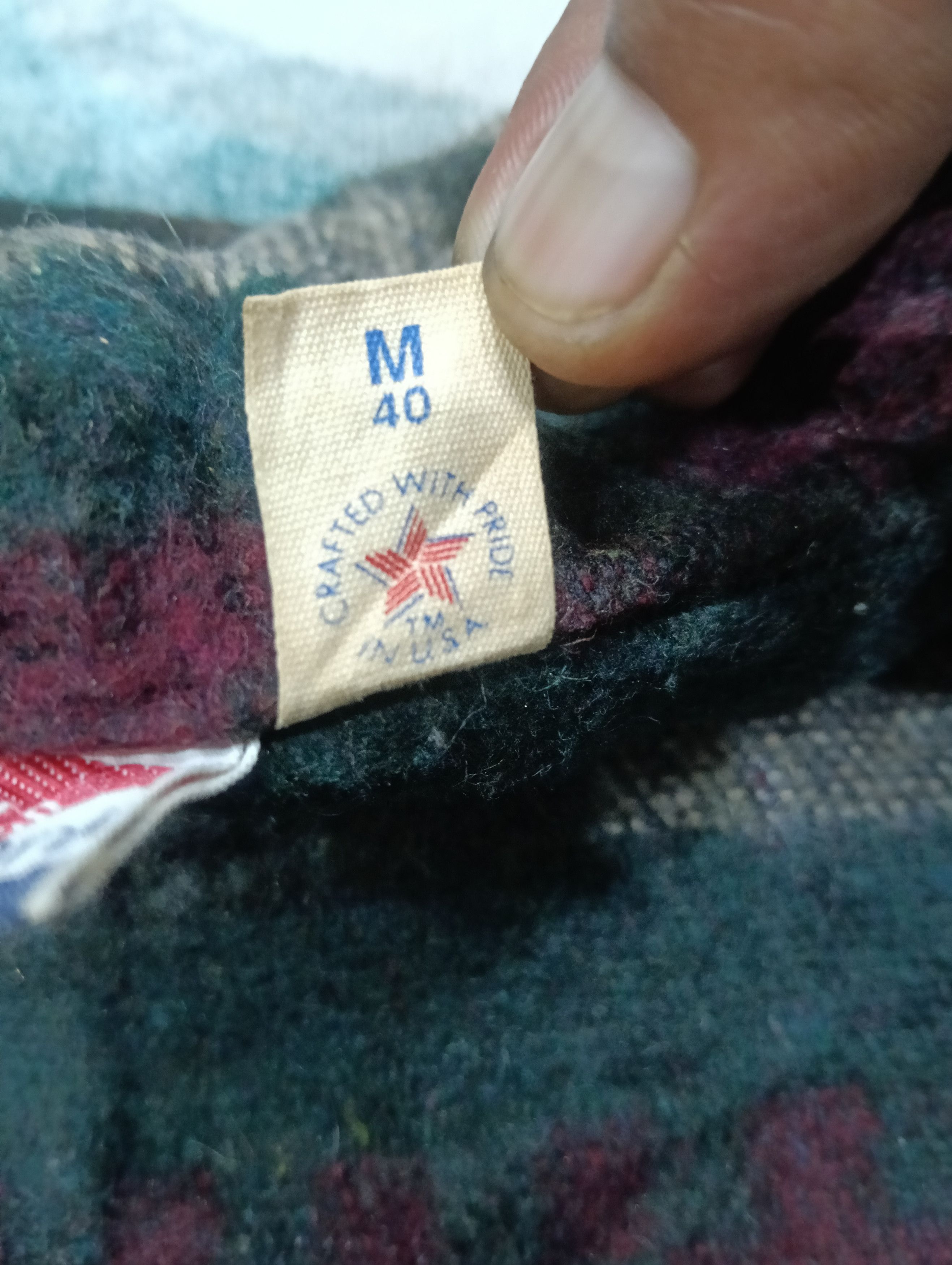 Vintage Vintage 90s Manhattan Jacket Like Navajo Design Size US M / EU 48-50 / 2 - 12 Thumbnail
