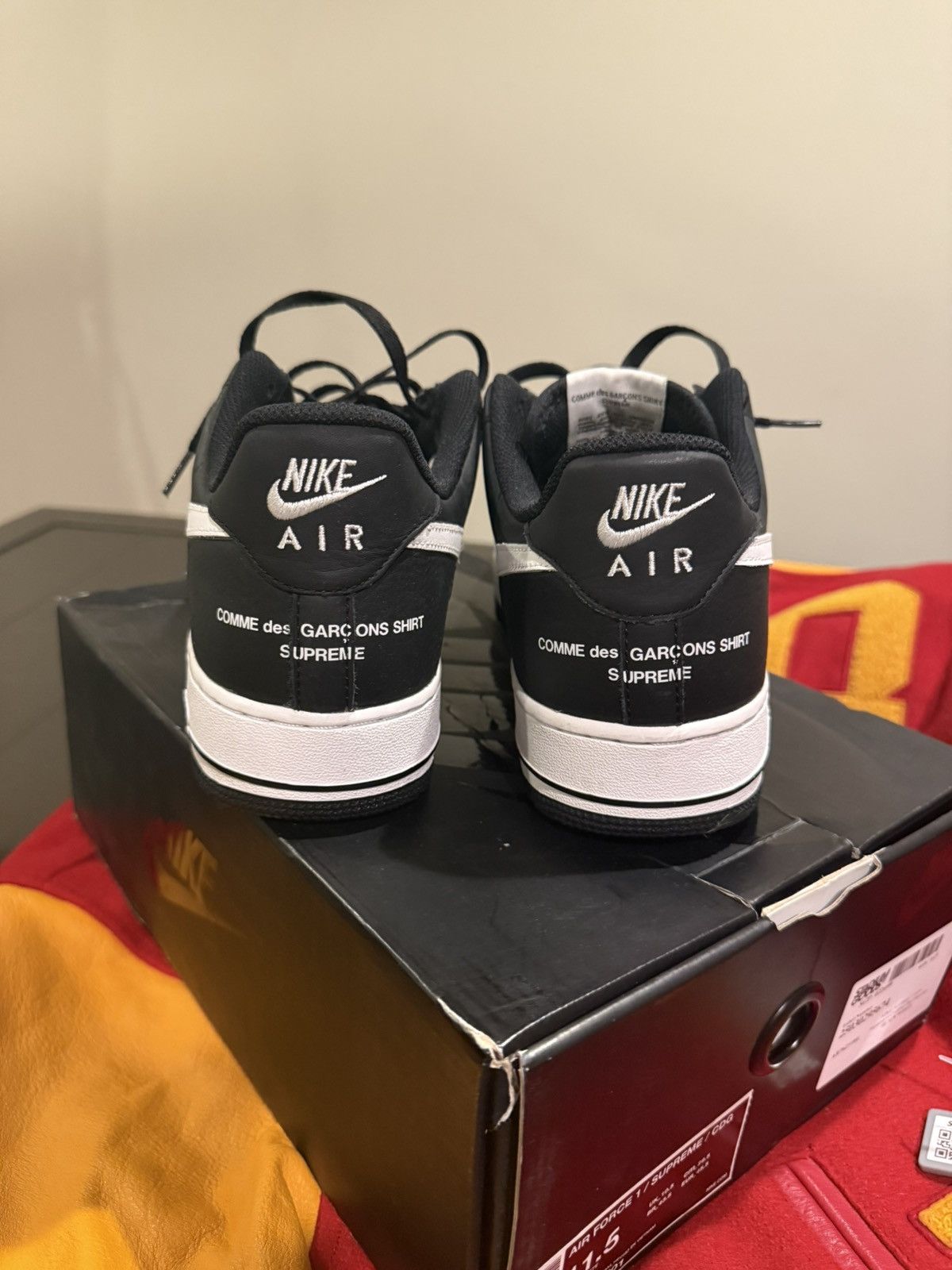 Comme des Garcons × Nike Supreme Comme des Garçons forces Size US 11.5 / EU 44-45 - 4 Thumbnail