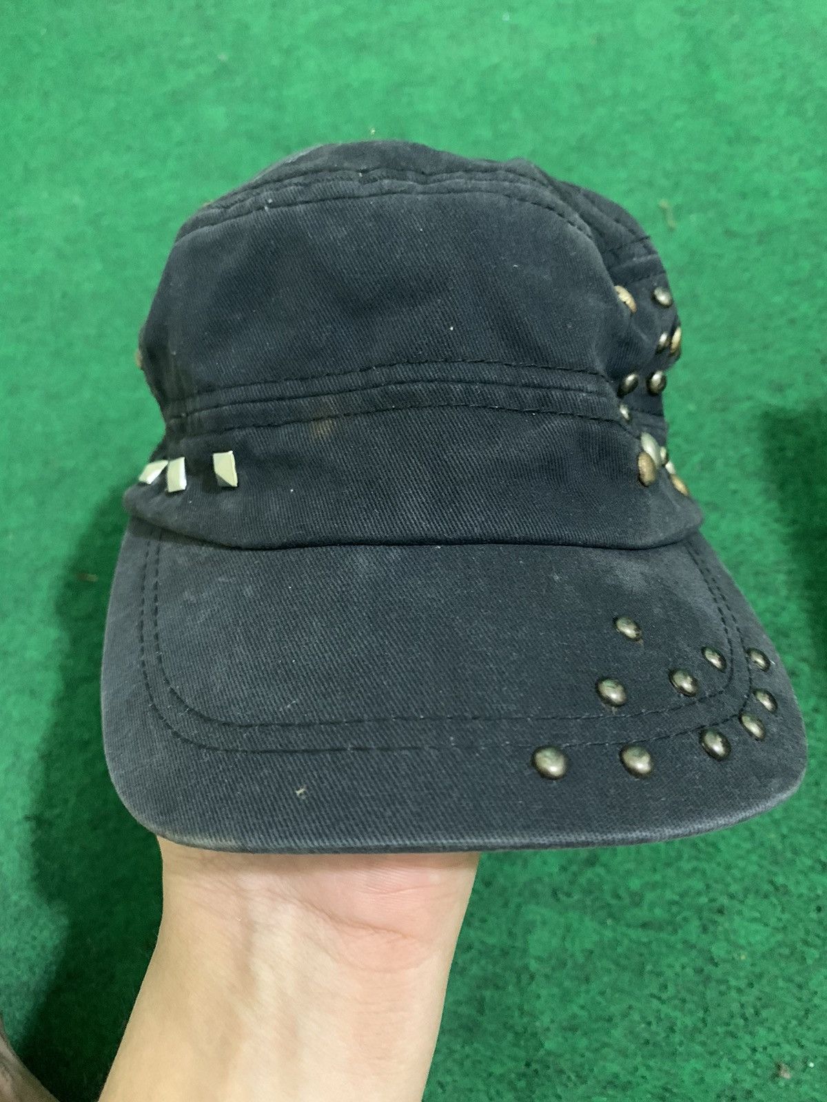 Japanese Brand STUDED PUNK DISTRESSED STYLE Size ONE SIZE - 3 Thumbnail