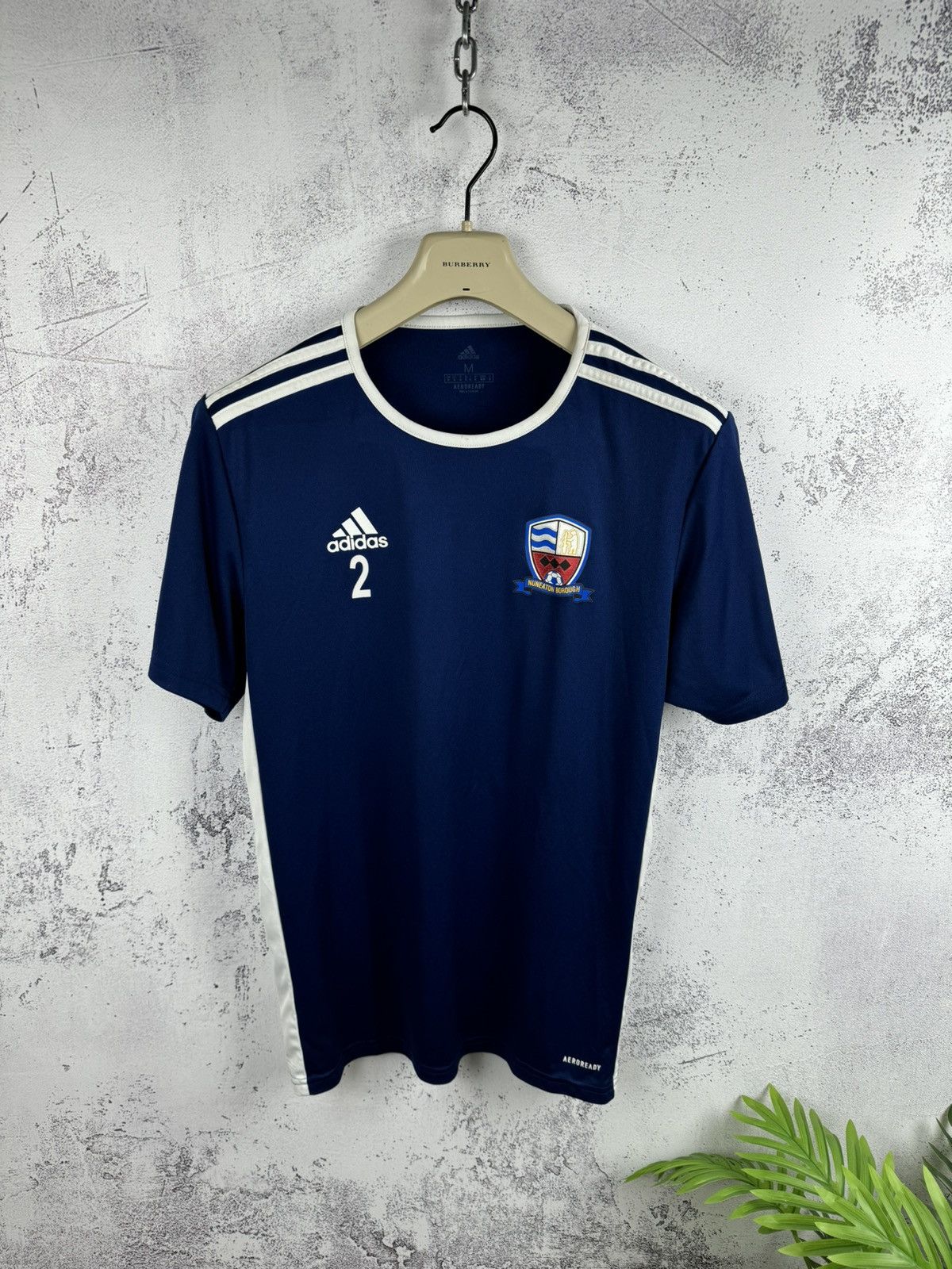 Adidas Adidas Soccer Jersey Nuneaton Borough 2 size M Size US M / EU 48-50 / 2 - 14 Thumbnail