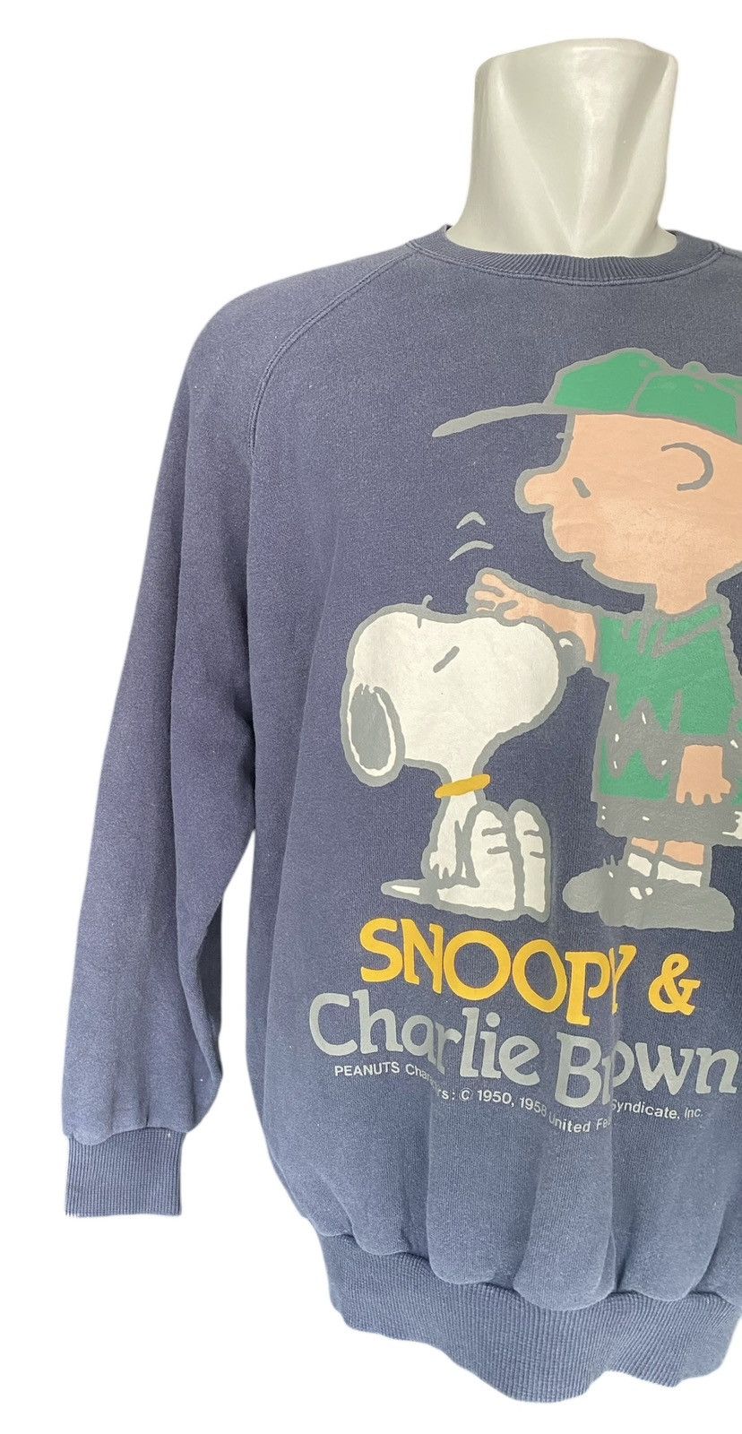 Peanuts × Vintage Rare🔥Vintage SNOOPY PEANUTS Characters Size US L / EU 52-54 / 3 - 3 Thumbnail