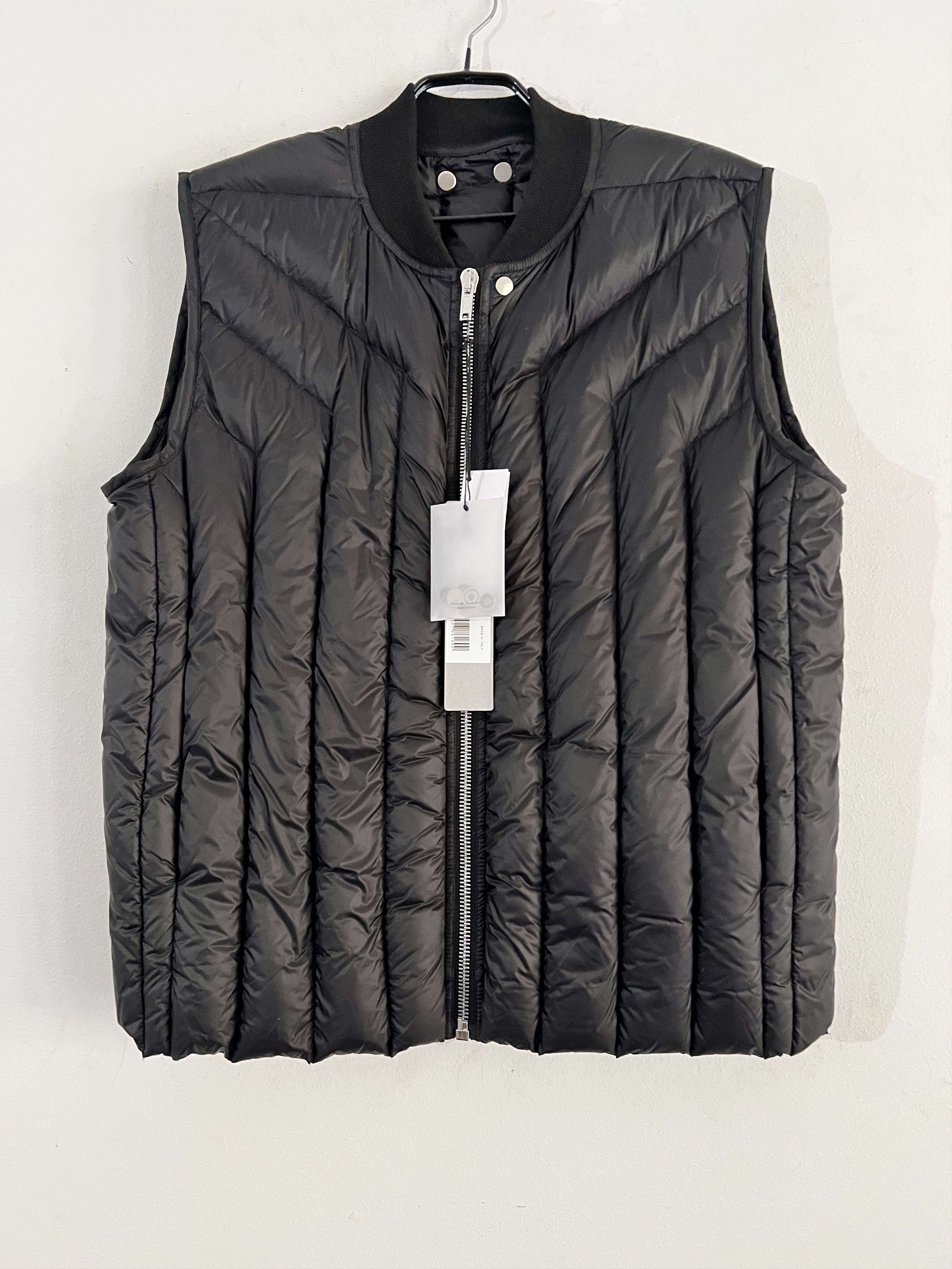 Rick Owens Gimp Detachable-Neck Padded Gilet Size US L / EU 52-54 / 3 - 4 Thumbnail