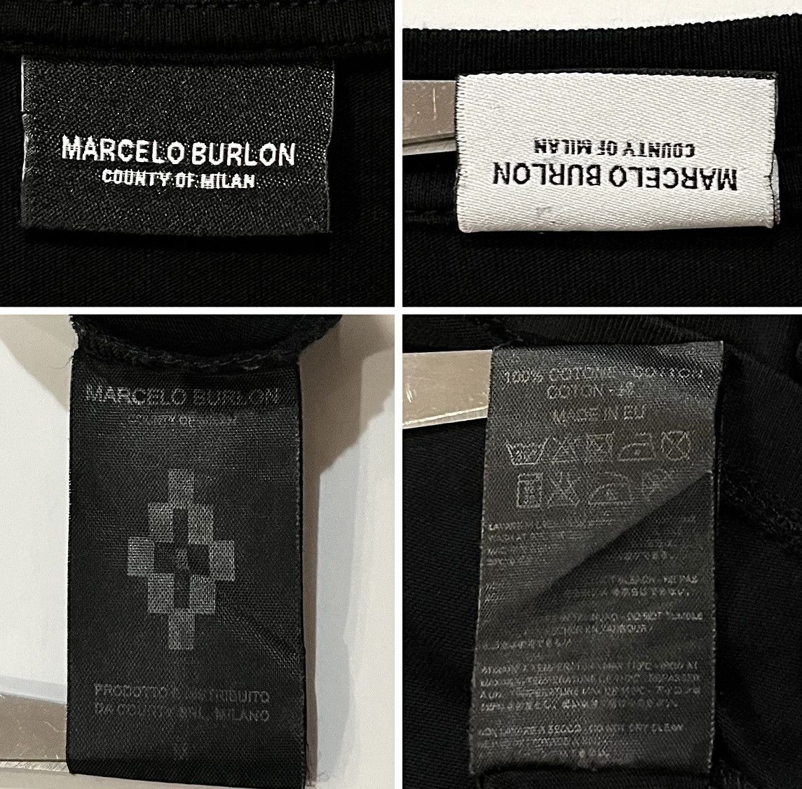 Marcelo Burlon MARCELO BURLON MILAN DESIGNER BLACK WOLF RACE TSHIRT Size US M / EU 48-50 / 2 - 6 Thumbnail