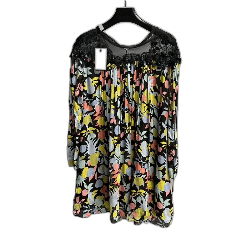 Chloe Chloe Colorful Lace Design Logo Dress Size US 34 / EU 50 - 1 Thumbnail