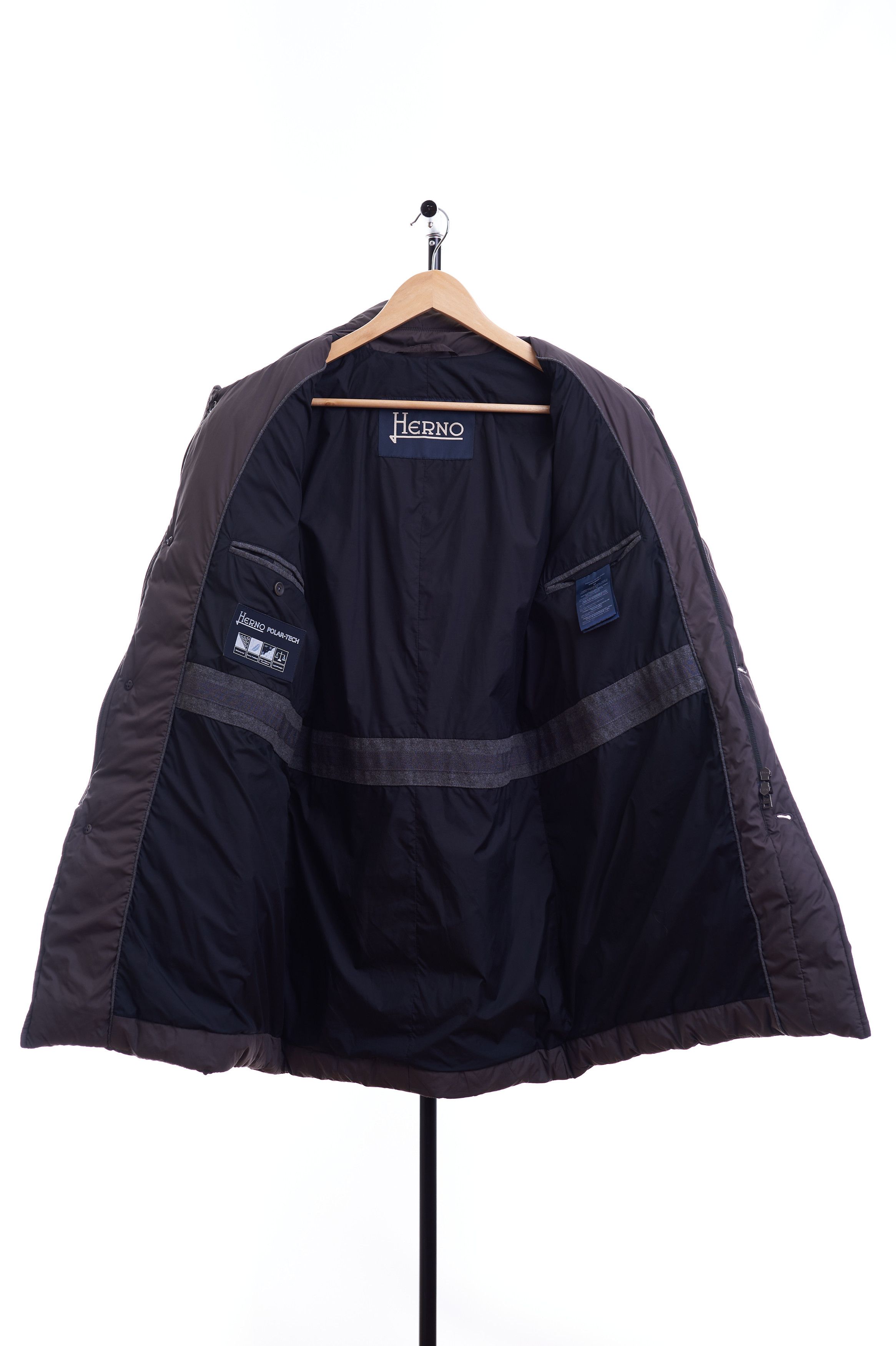 Herno Herno Padded Down Coat Brown Color Size 50 Polar Tech Size US M / EU 48-50 / 2 - 6 Thumbnail