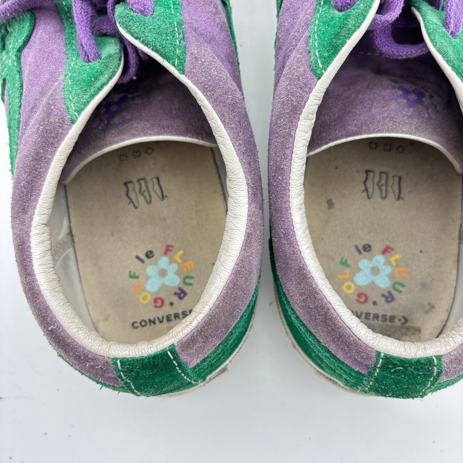 Converse × Golf le Fleur × Tyler The Creator Converse Golf Le Fleur One Star Ox Purple Heart Shoes 12 Size US 12 / EU 45 - 11 Thumbnail