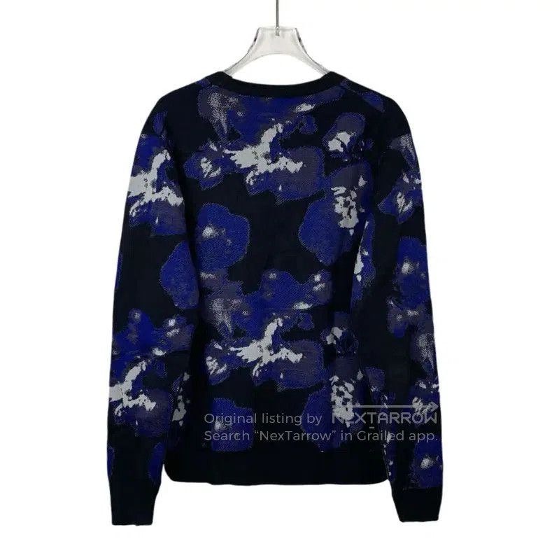 Dior Dior Blue Floral Men's Sweatshirt . Size US M / EU 48-50 / 2 - 2 Thumbnail