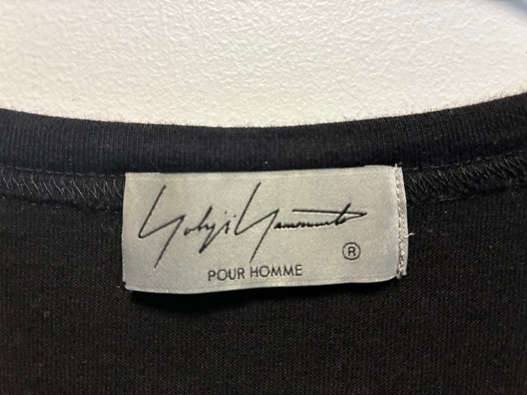 Yohji Yamamoto Pour Homme Henley Tee Size US L / EU 52-54 / 3 - 3 Thumbnail