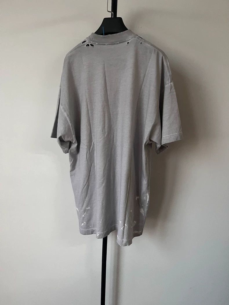 Balenciaga Balenciaga Flame Band Short Sleeve T-Shirt Size US L / EU 52-54 / 3 - 2 Thumbnail