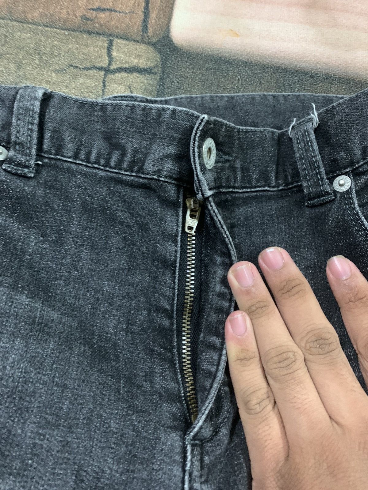 semanticdesign 🇯🇵 SEMANTIC DESIGN skinny jeans stone wash faded style Size US 32 / EU 48 - 9 Thumbnail