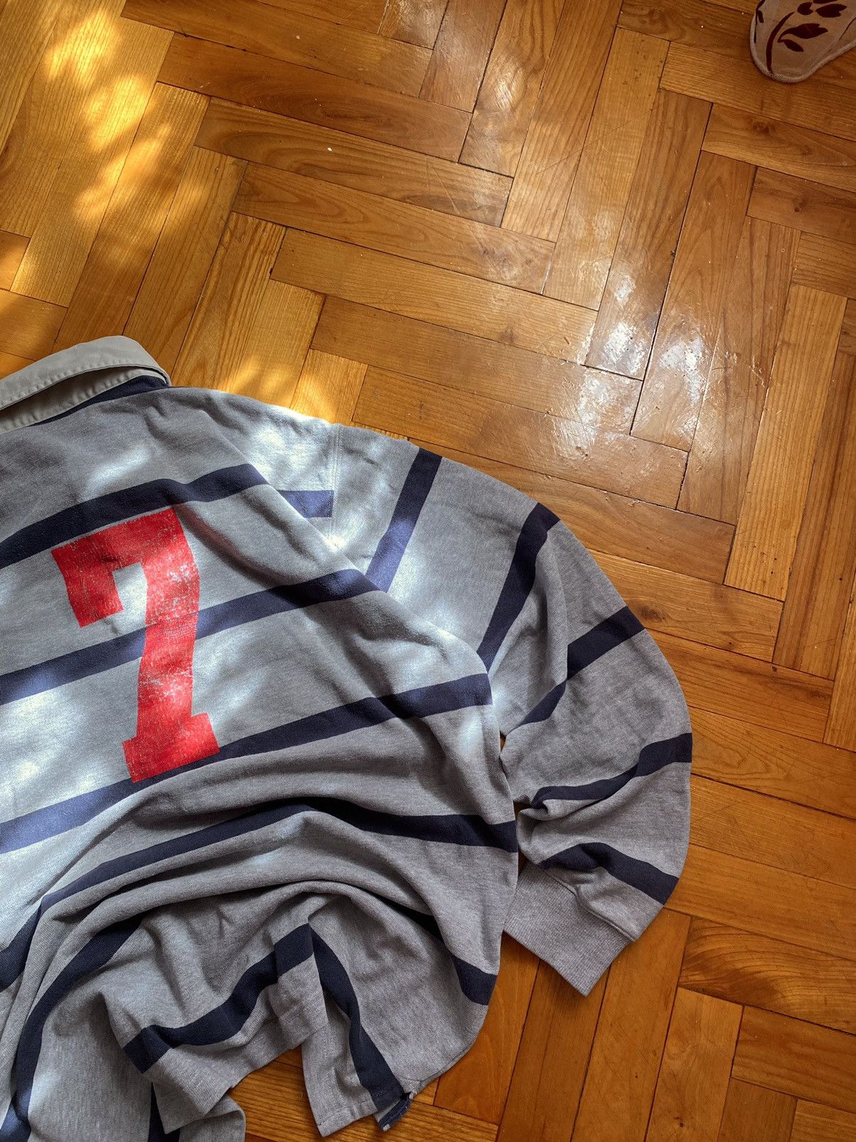 Nike Vintage 90s Stripped Nike Jersey Size US L / EU 52-54 / 3 - 7 Thumbnail