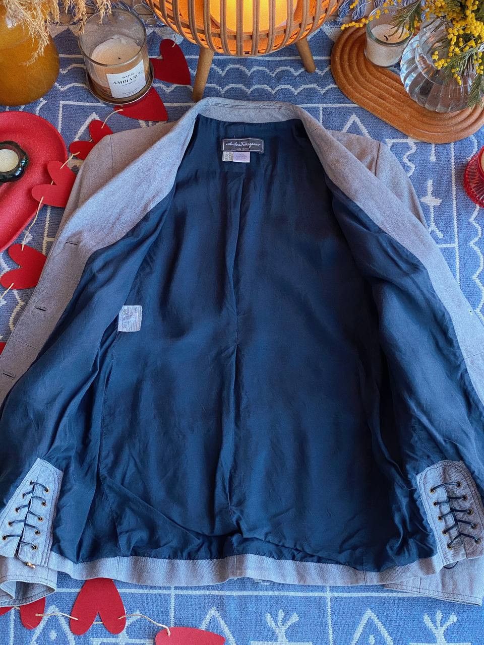 Salvatore Ferragamo Salvatore Ferragamo Suede Jacket Size M / US 6-8 / IT 42-44 - 2 Thumbnail