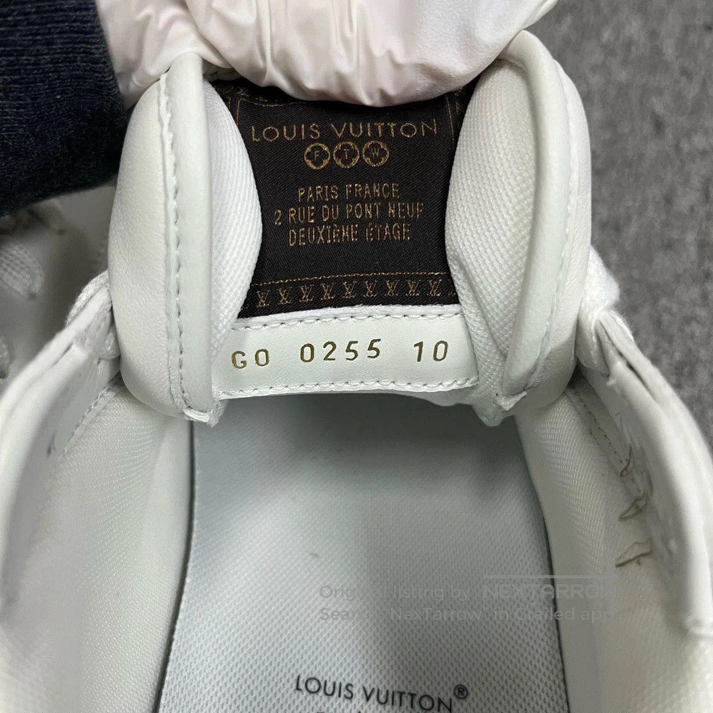 Louis Vuitton louis vuitton white low-top casual sneakers. Size US 10 / EU 43 - 5 Thumbnail