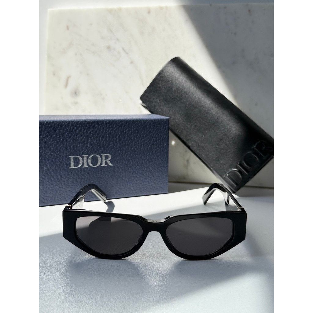 Dior NEW Dior CD Diamond S7F Cactus Jack Sunglasses in Black Size ONE SIZE - 3 Thumbnail