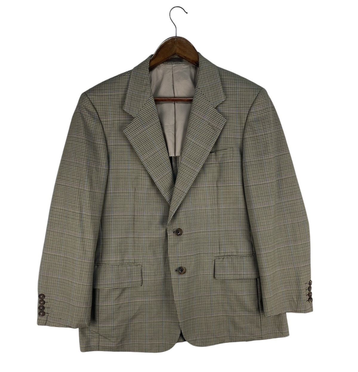 Burberry × Designer × Vintage 💥RARE💥VINTAGE BURBERRY BLAZER x DESIGNER COLLECTION Size US M / EU 48-50 / 2 - 2 Thumbnail
