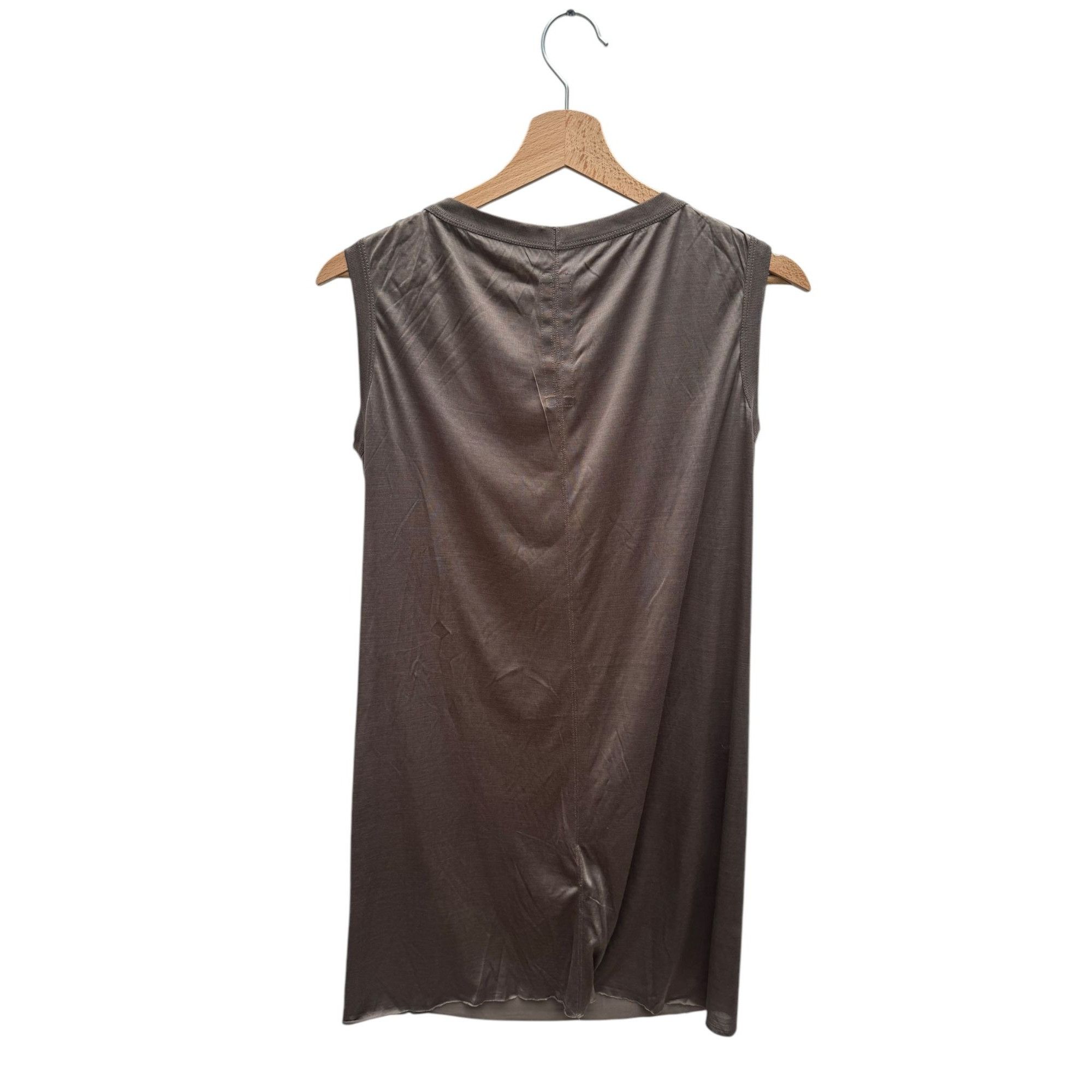 Rick Owens SS 2012 Naska Silk Dust Color Tank top Size M / US 6-8 / IT 42-44 - 6 Thumbnail