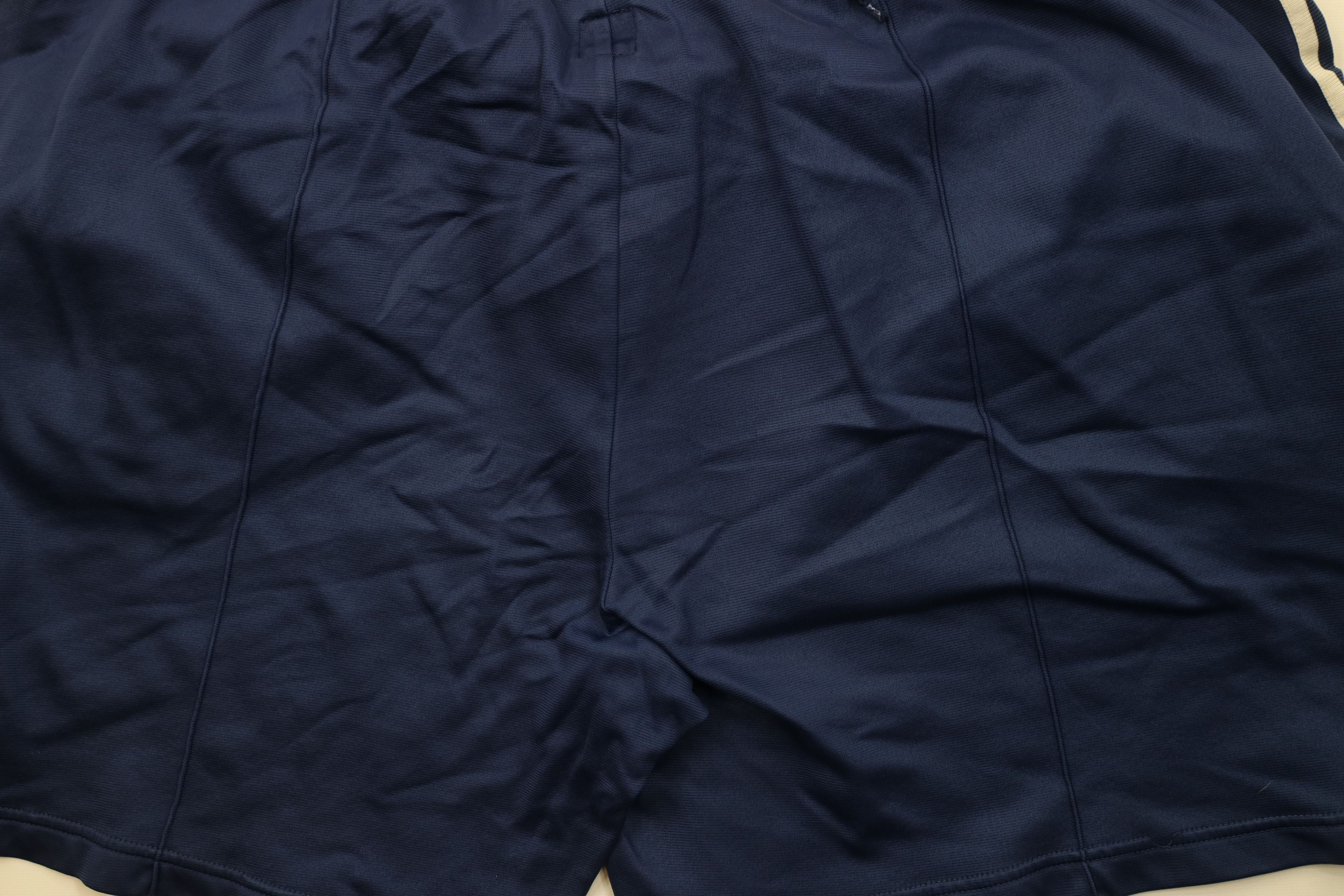 Adidas Vintage Adidas Trefoil Logo Striped Above Knee Shorts Blue Size US 36 / EU 52 - 11 Thumbnail