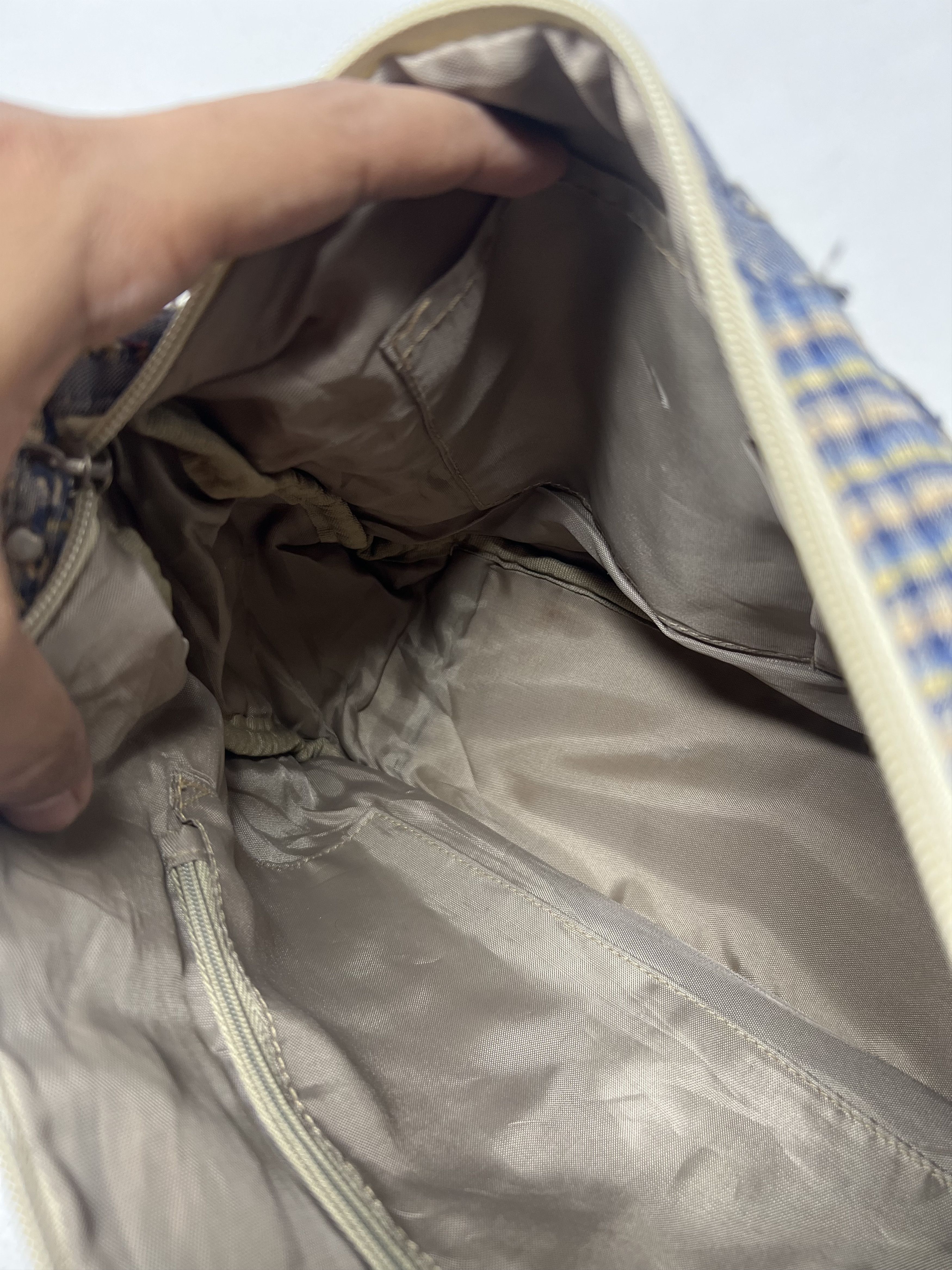Japanese Brand Quilted Patchwork Boro Sashiko Shoulder Strap Bag Size ONE SIZE - 16 Thumbnail