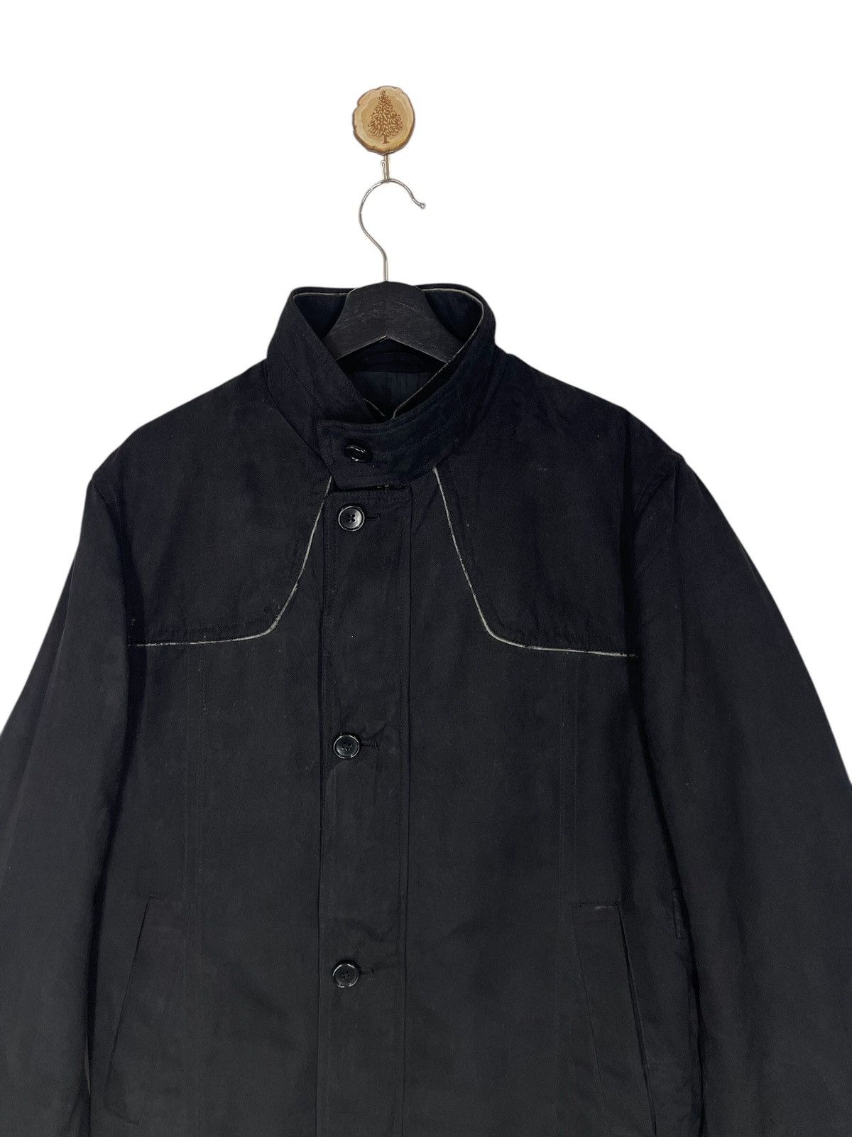 Kansai Yamamoto × Vintage VINTAGE KANSAI YAMAMOTO JAPAN TRENCH COAT Size US M / EU 48-50 / 2 - 3 Thumbnail