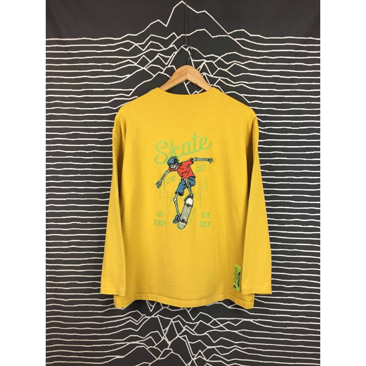 Japanese Brand × Vintage FDM Fun.da.mentalist Skate Or Die Graphic Longsleeve Tee Size US L / EU 52-54 / 3 - 2 Thumbnail