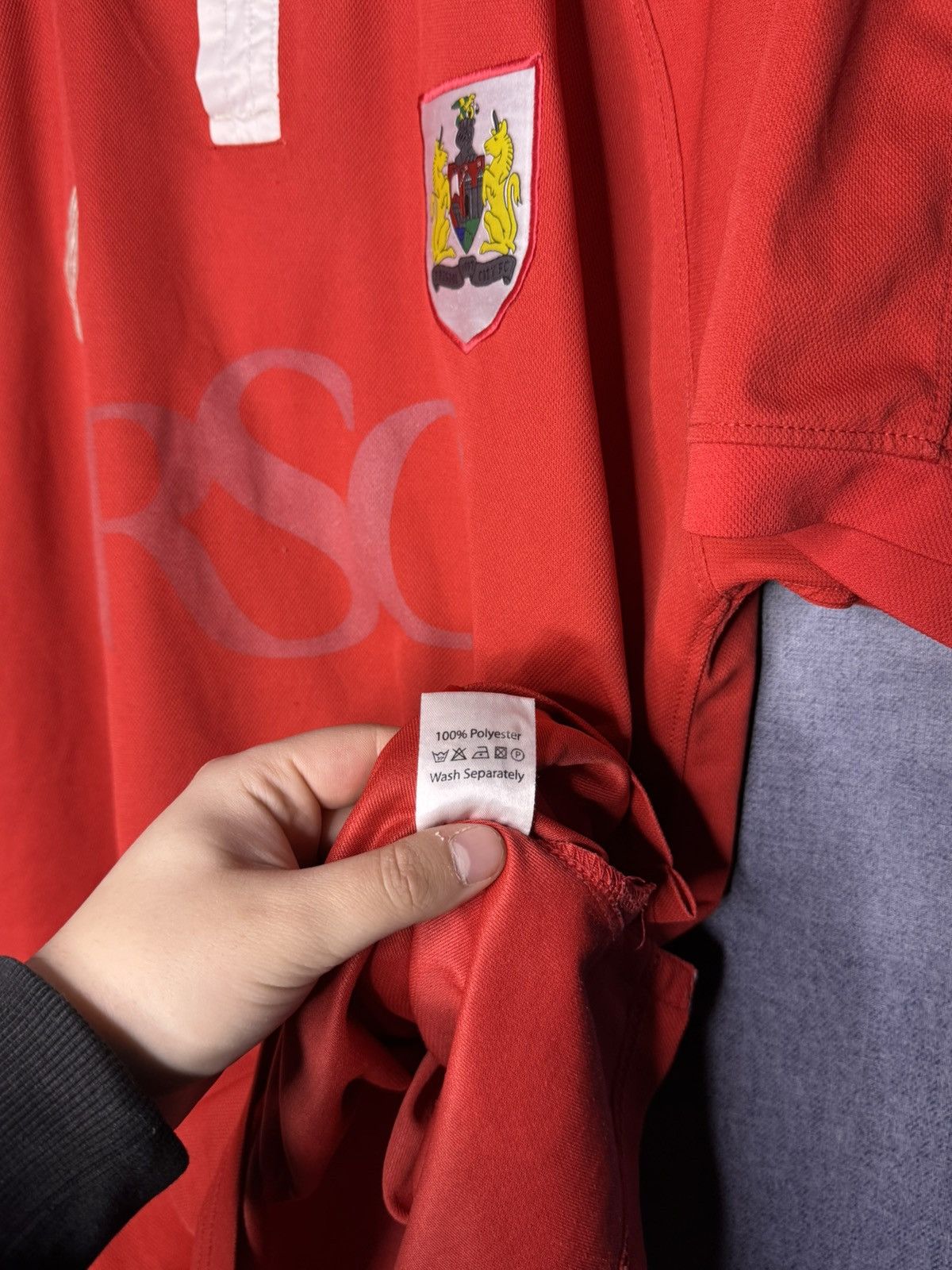Vintage Vintage Bristol City Carey #6 Jersey Home Football Shirt Size US XL / EU 56 / 4 - 8 Thumbnail